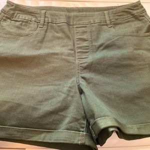 Time and tru pull on shorts size large